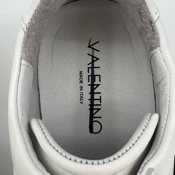 Men’s Mario Valentino Zeus Logo Leather Slip-On Sneakers. Size 9 US | MSRP: $489 - Picture 4 of 10